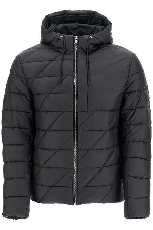 Boss Men's weight Down Jacket With Hood Elegant Men's Cashmere