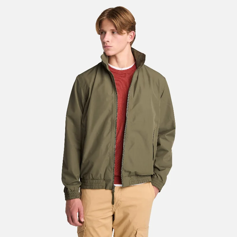 Men's Water Resistant Bomber Jacket Refined Men's European