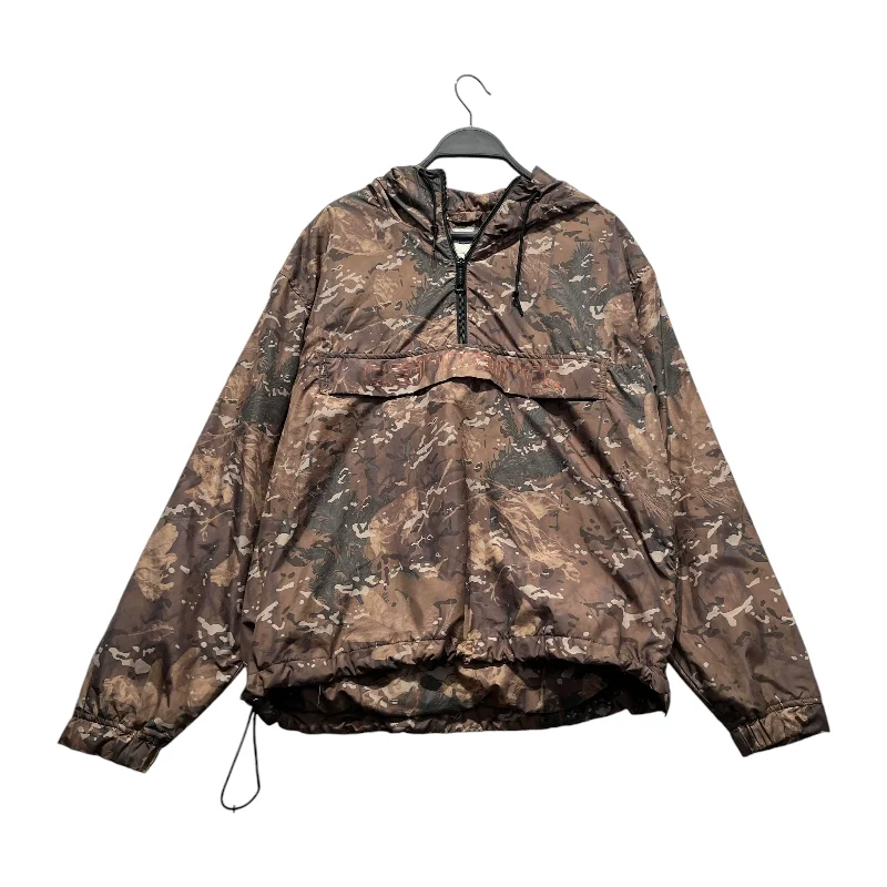 Carhartt/Windbreaker/S/Nylon/GRN/Camouflage/half zip Laid