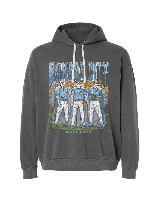 KANSAS CITY BASEBALL - LIGHTWEIGHT HOODIE Minimalist Men's Casual 