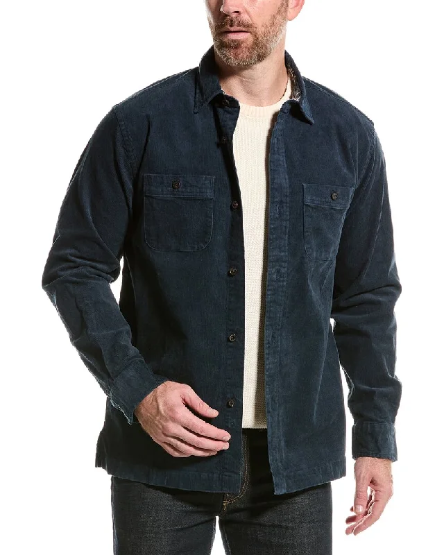 Brooks Brothers Corduroy Shirt Jacket Lumberjack