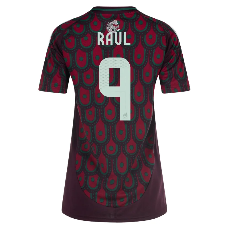 adidas Womens Mexico Raúl Jiménez Home Jersey 24/25 (Multicolor) Modern Men's 