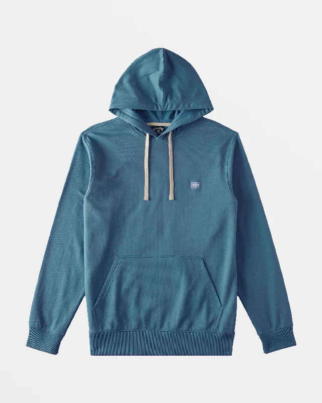 All Day Hoodie - Dusty Blue Cozy Men's Sherpa