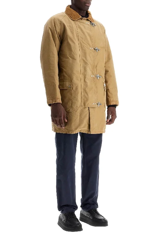 Fay Archive Padded Canvas Jacket Coat Refined Men's Classic 