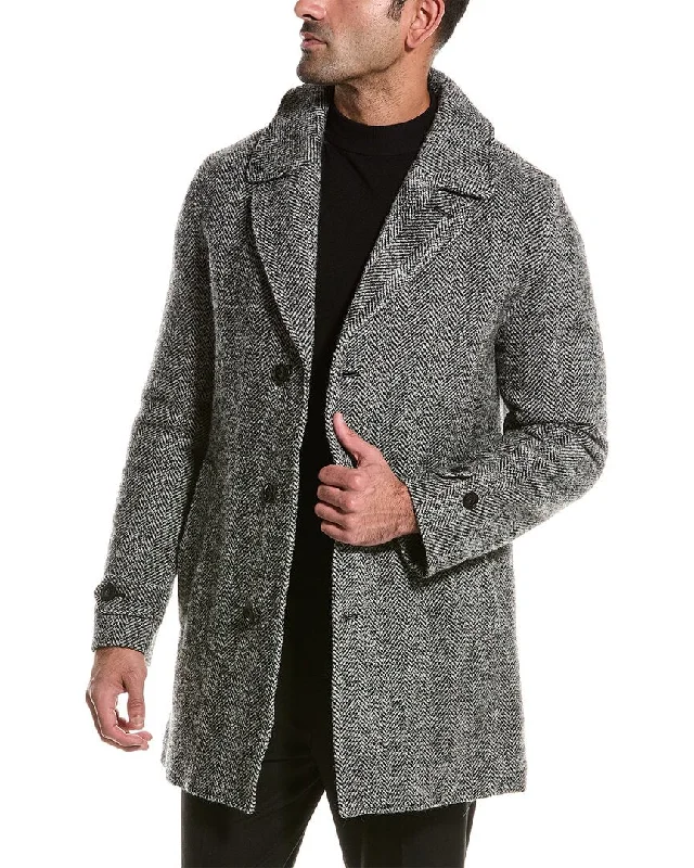 Todd Snyder Wool-Blend Car Coat Sporty Men's Athleisure 