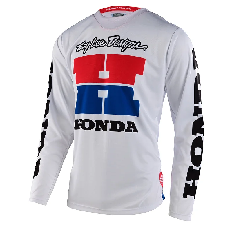 GP Jersey TLD Honda Rc 500 White Elegant Men's Cashmere