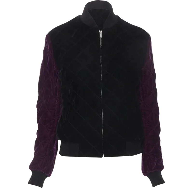 Saint Laurent Teddy diamond quilted bomber jacket Artistic Men's Avant