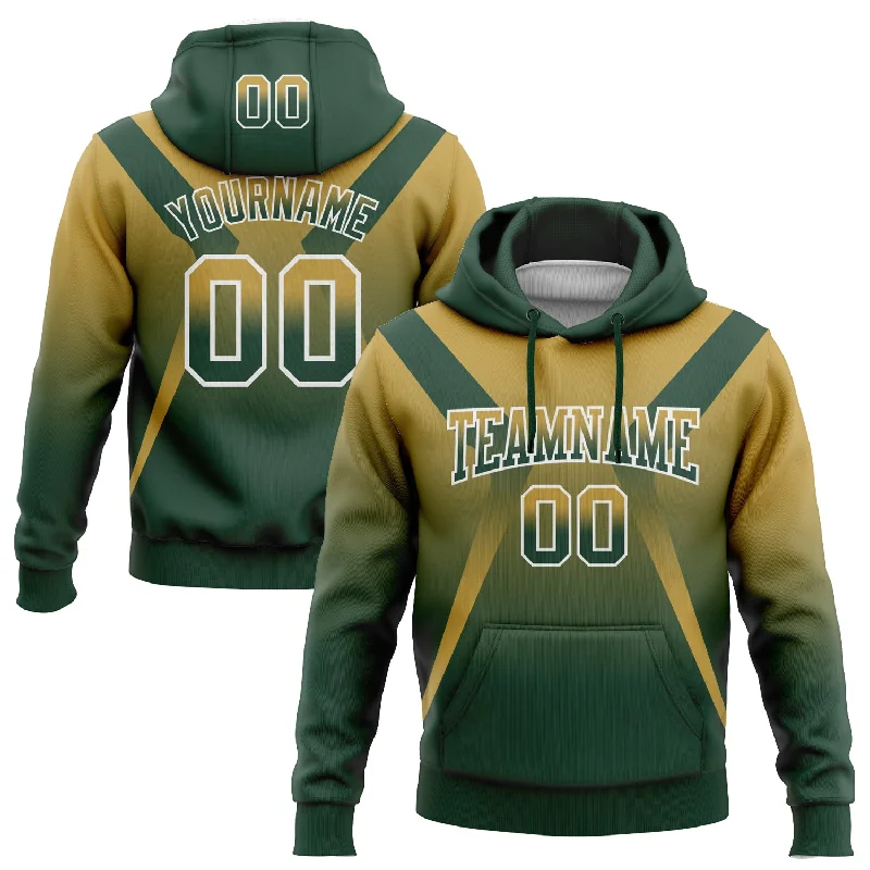 Custom Stitched Old Gold Green-White Fade Fashion Arrow Sports Pullover Sweatshirt Hoodie Sharp Men's Italian