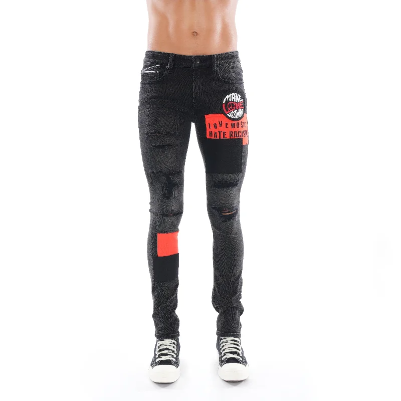 PUNK SUPER SKINNY IN BLACK Refined Men's Classic 