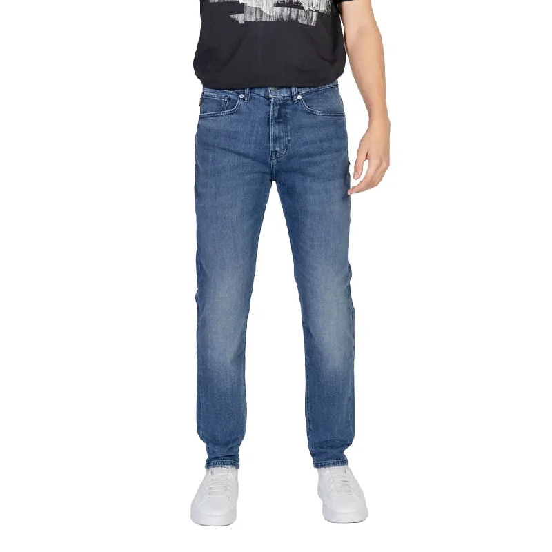 Hugo Boss  Cotton Jeans & Men's Pant Minimalist Men's Casual 