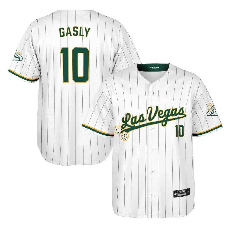 Gasly - Las Vegas Home Jersey Luxurious Men's High