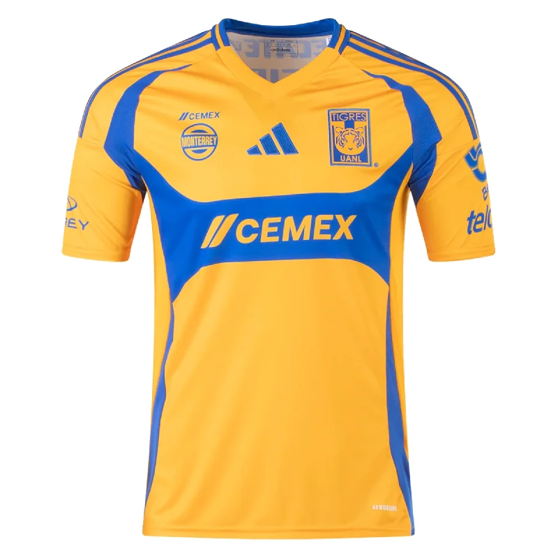 adidas Tigres Home Jersey 24/25 (Team College Gold) Laid