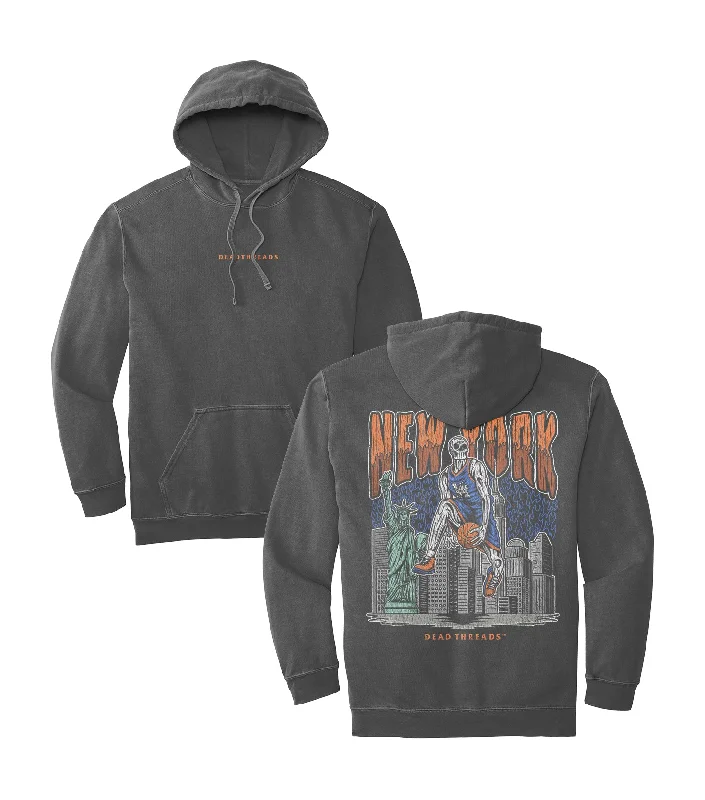 NEW YORK BASKETBALL - “DT ESSENTIAL" HOODIE Casual Men's Loose