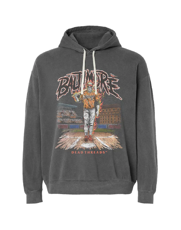 BALTIMORE BASEBALL - LIGHTWEIGHT HOODIE Refined Men's Velvet