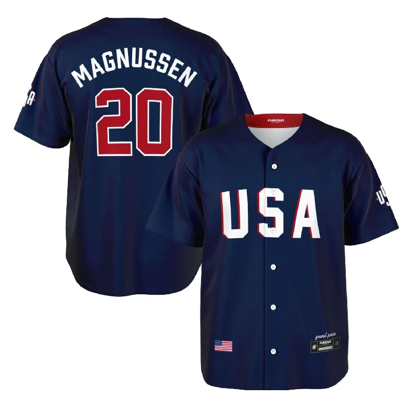 Magnussen - USA GP Jersey Sharp Men's Italian