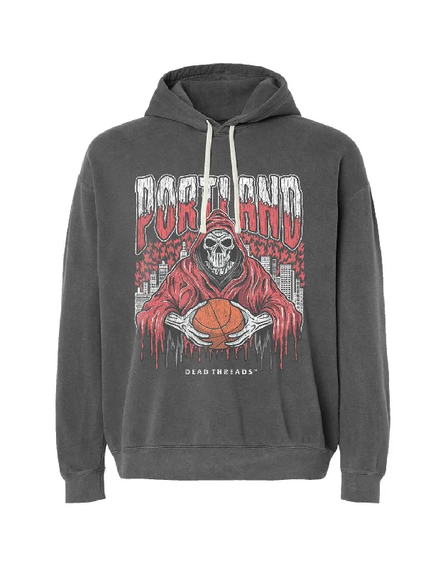 PORTLAND BASKETBALL - LIGHTWEIGHT HOODIE Elegant Men's Formal 