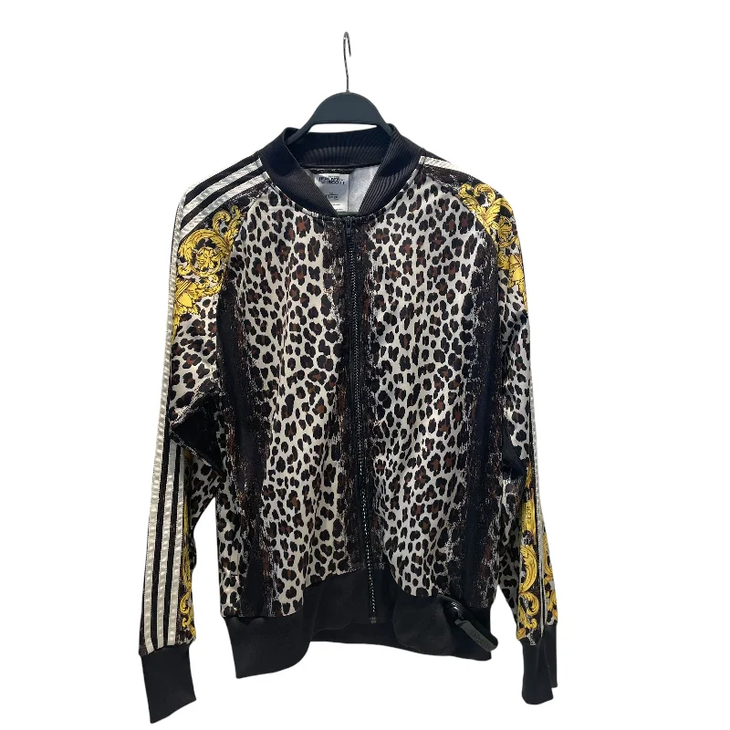 adidas/Windbreaker/XL/Polyester/MLT/Leopard/ Sleek Men's Contemporary 