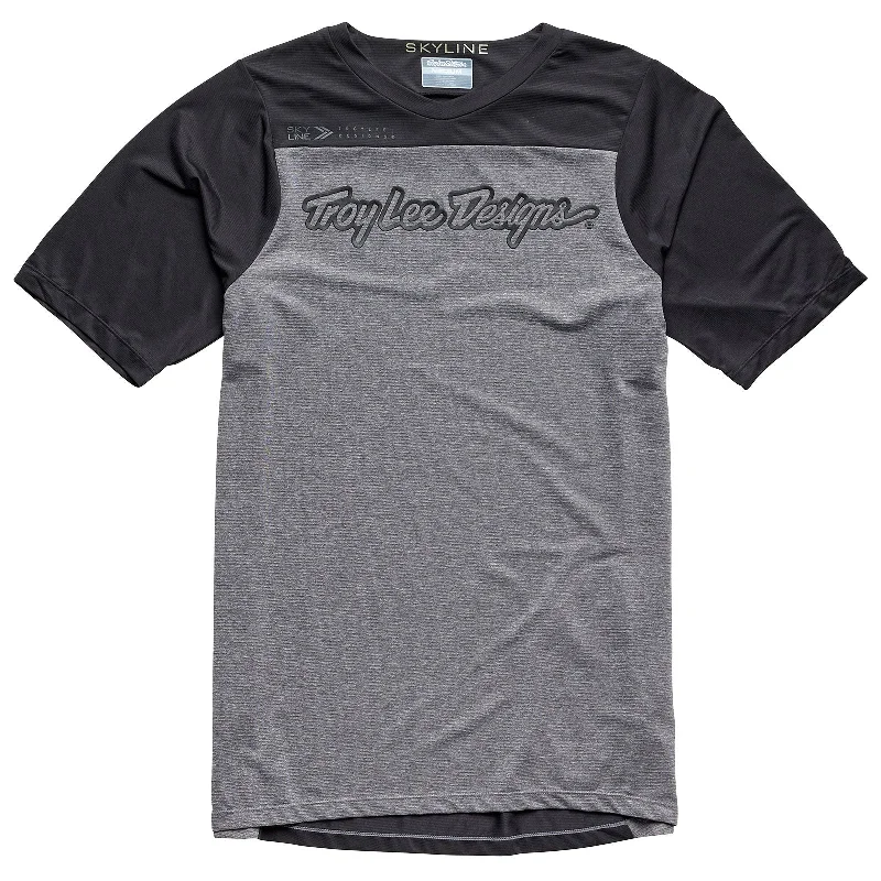 Skyline SS Jersey Signature Heather Gray / Black Unique Men's Patch