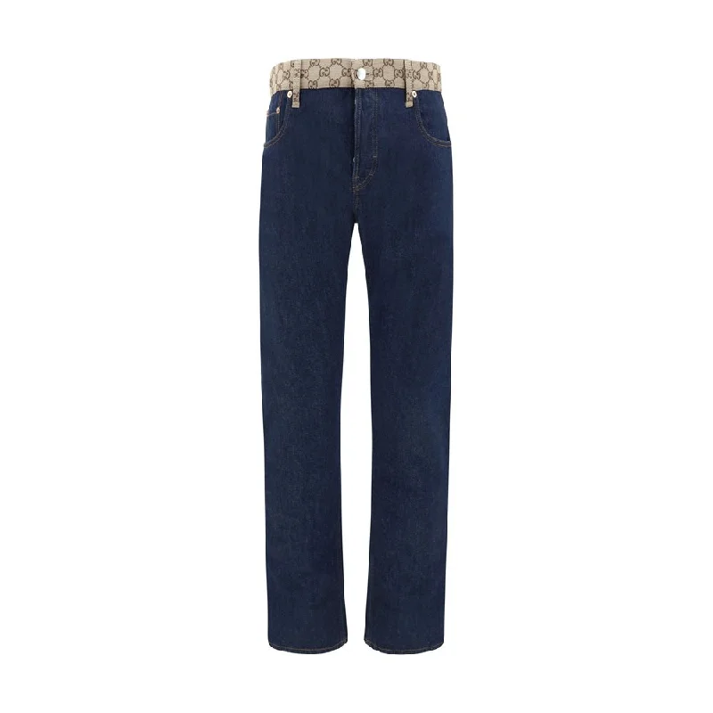 Gucci New Tape Men's Jeans Street