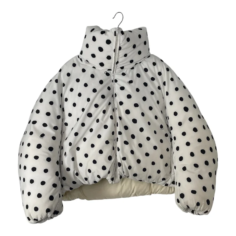 MARNI/Jacket/S/Polyester/WHT/Polka Dot/MARNI 'POLKA DOT' PUFFER Classic Men's Pin