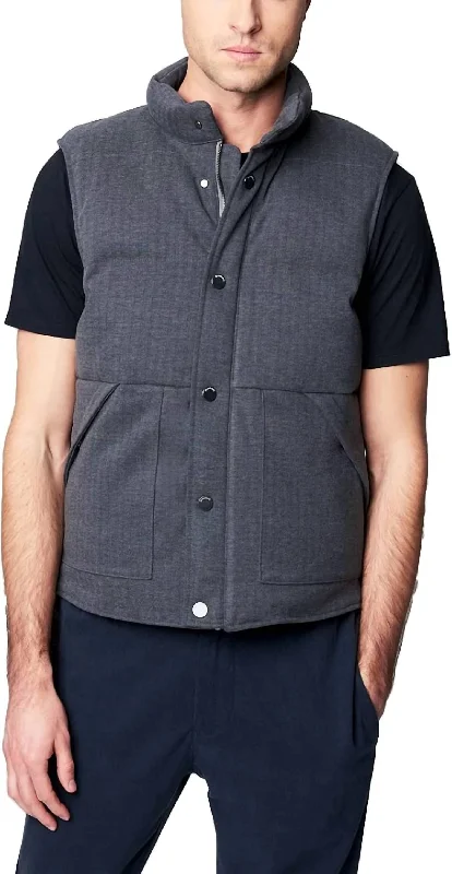 Men's Gibberish Vest In Ghu Cclassic Men's Tweed