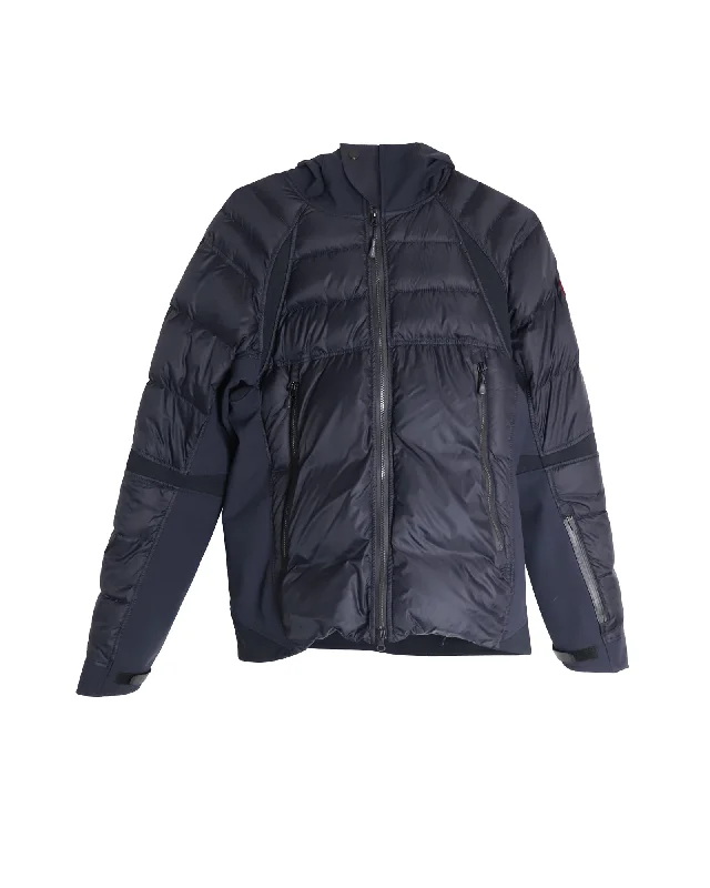 Canada Goose Quilted Jacket in Black Nylon Lumberjack