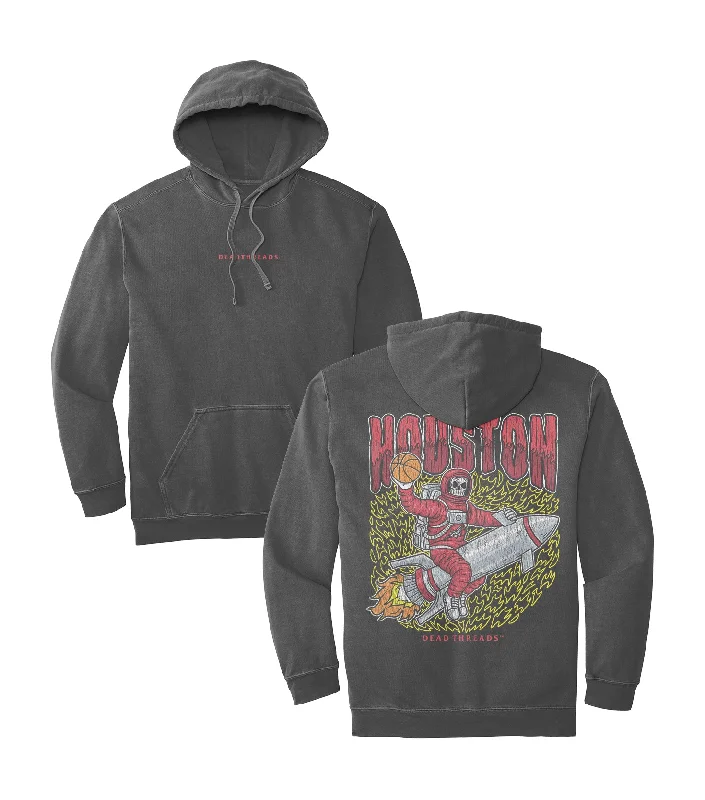 HOUSTON BASKETBALL - “DT ESSENTIAL" HOODIE Monochromatic Office Style