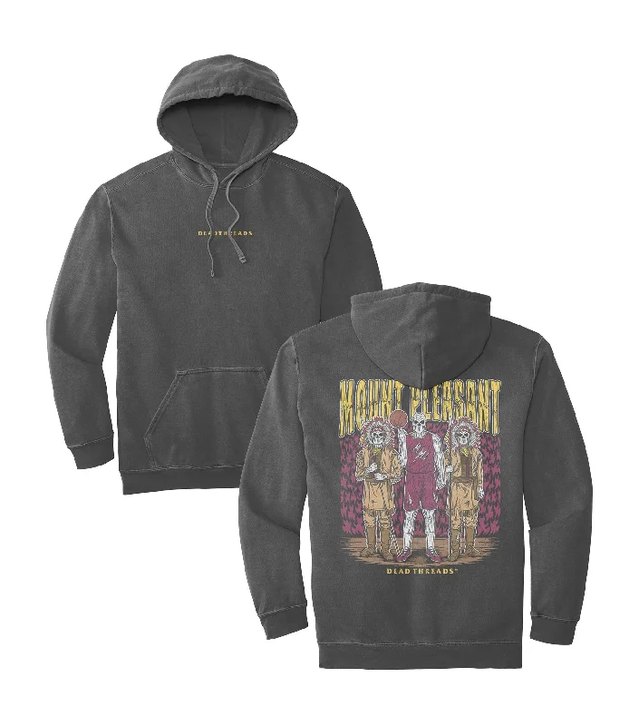 MOUNT PLEASANT BASKETBALL - “DT ESSENTIAL" HOODIE Earthy Men's Hemp