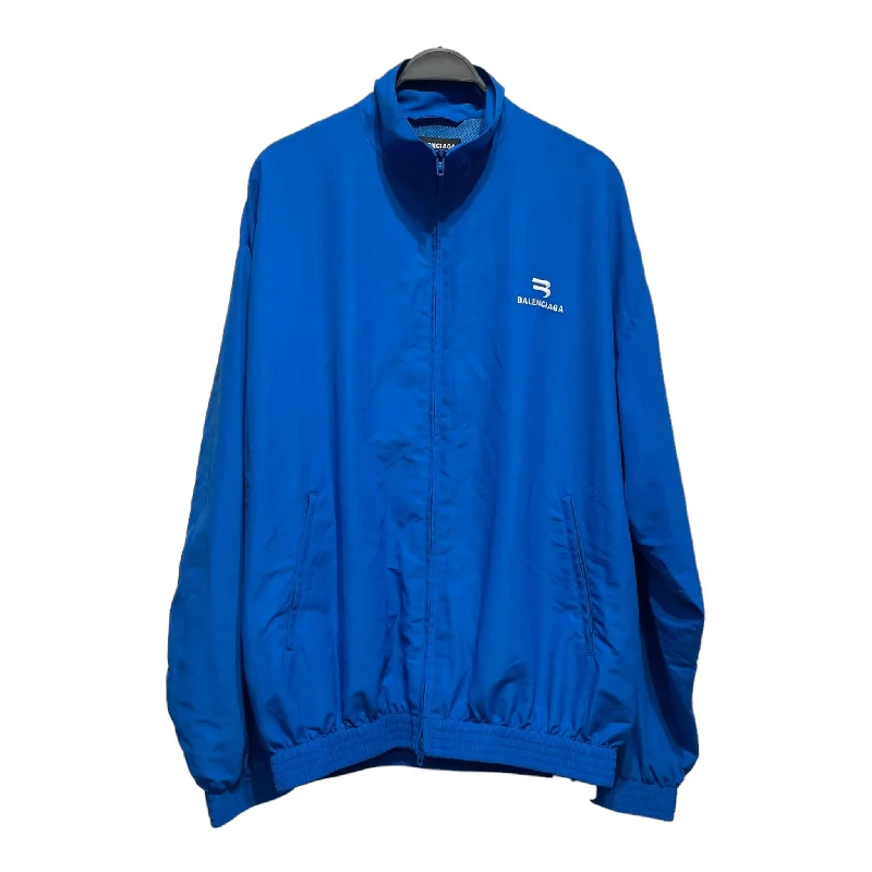 BALENCIAGA/Windbreaker/48/Nylon/BLU/FW21 SPORTY B LOGO Athletic Men's High