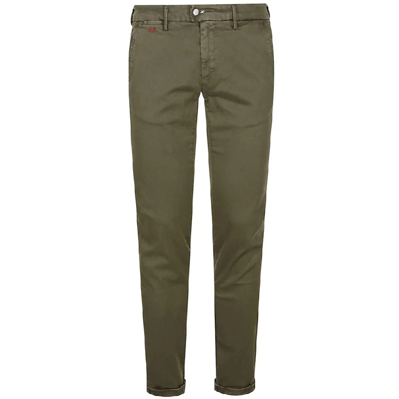 Tramarossa  Cotton Jeans & Men's Pant Monochromatic Office Style