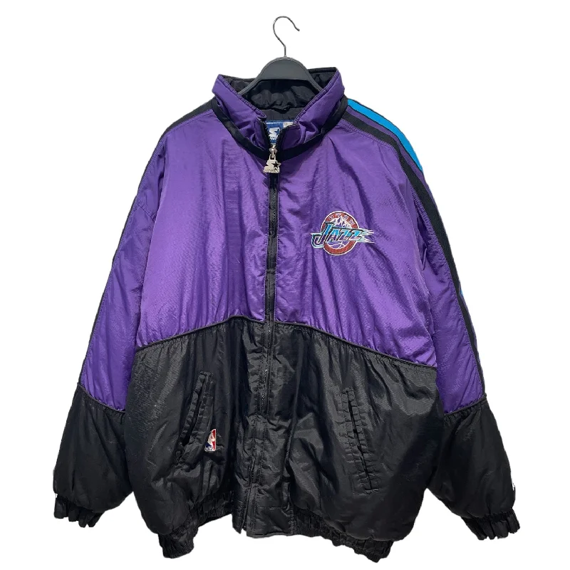 STARTER/Puffer Jkt/XXL/Nylon/PPL/UTAH JAZZ Elegant Men's Formal 