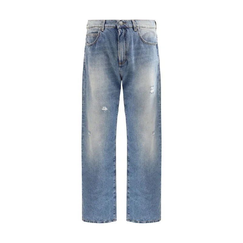 Balmain Loose Men's Jeans Refined Men's Classic 