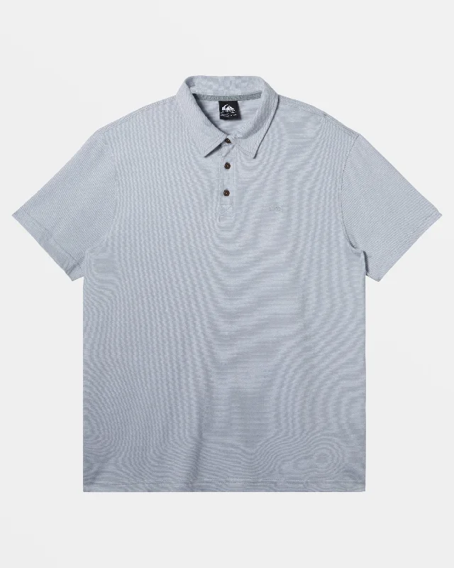 Sunset Cruise Polo Shirt - Quarry Relaxed Men's Australian 