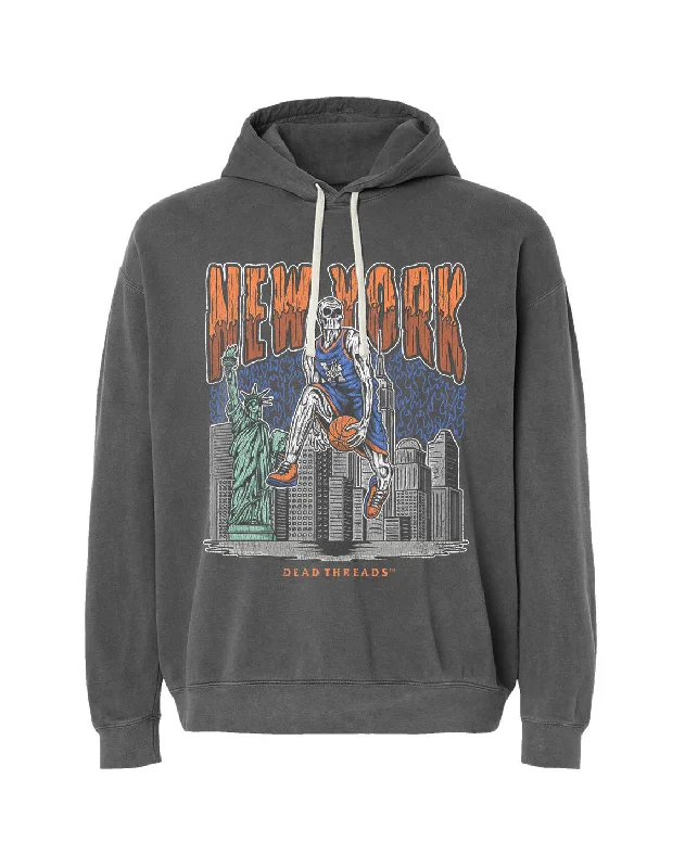 NEW YORK BASKETBALL - LIGHTWEIGHT HOODIE Sleek Men's Contemporary 