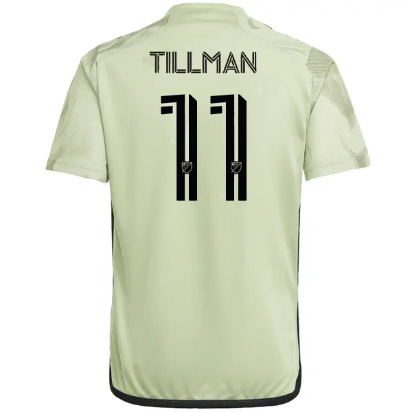 Youth LAFC Timothy Tillman Away Jersey 24/25 (Magic Lime) Sporty Men's Athleisure 