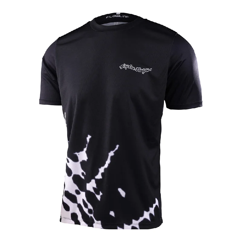 Flowline SS Jersey Big Spin Black Dynamic Men's Glow