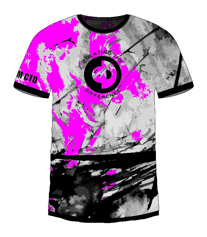 Sketch Pink Jersey Sleek Men's Contemporary 