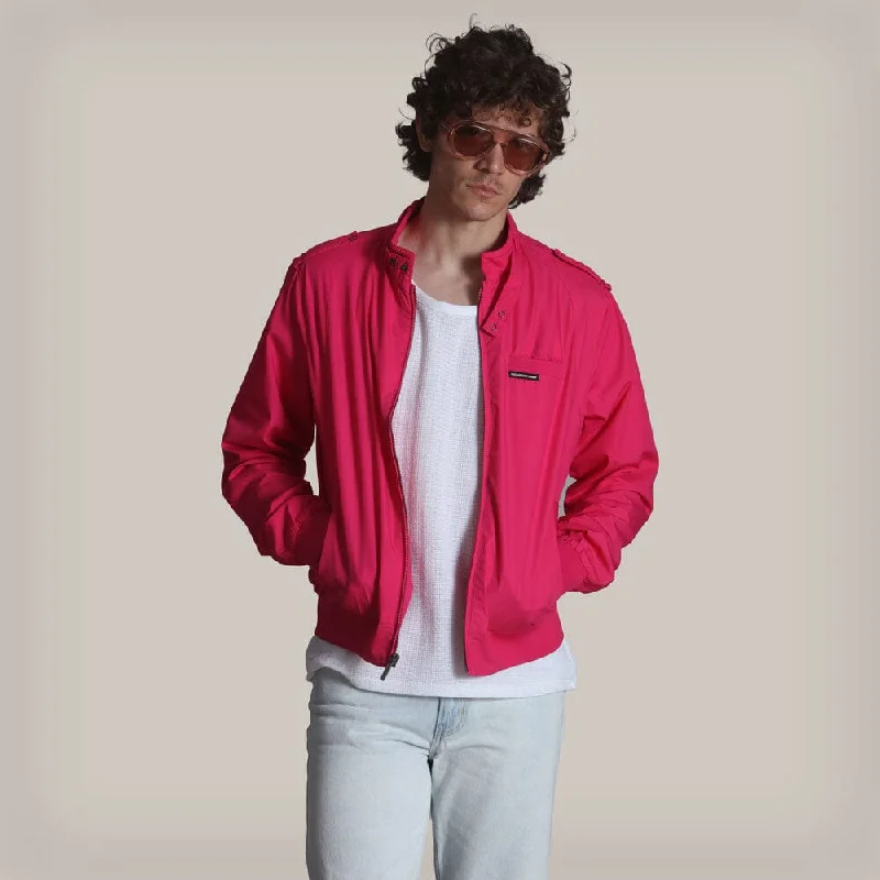 Men's Classic Iconic Racer Jacket Relaxed Men's Beach