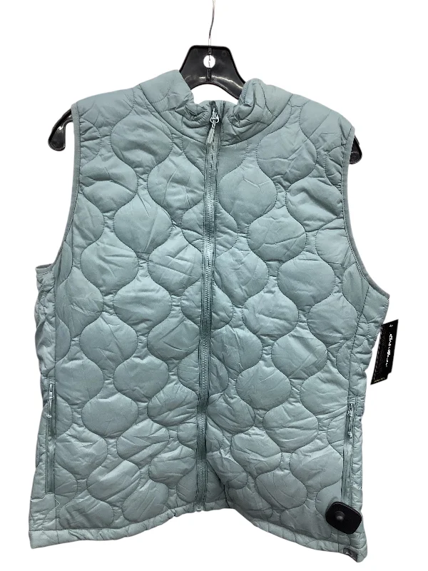 Vest Puffer & Quilted By Eddie Bauer In Green, Size: Xl Traditional Men's Wool