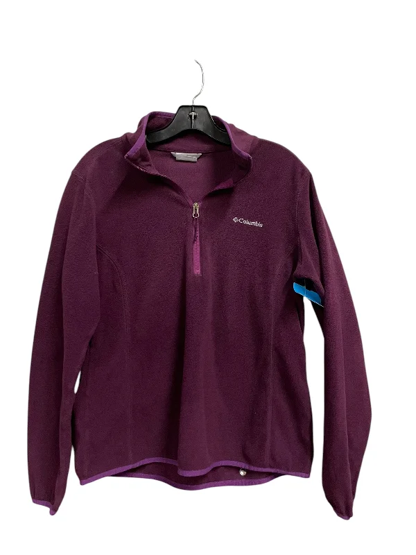 Sweatshirt Collar By Columbia In Purple, Size: M Adventure