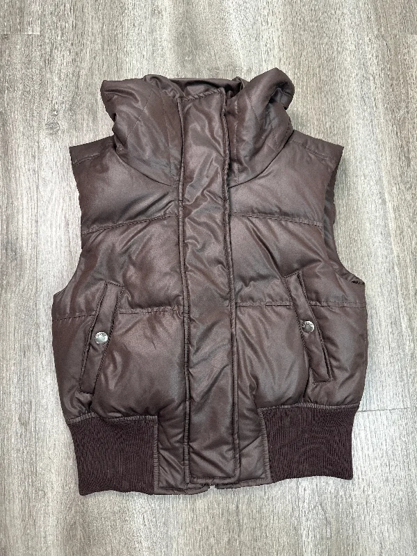 Vest Puffer & Quilted By Express In Brown, Size: M Refined Men's Classic 