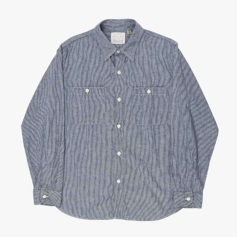 4810 Chambray Shirt Cozy Men's Winter