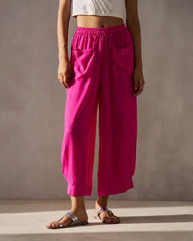 Serene Pants - Magenta Minimalist Men's Casual 