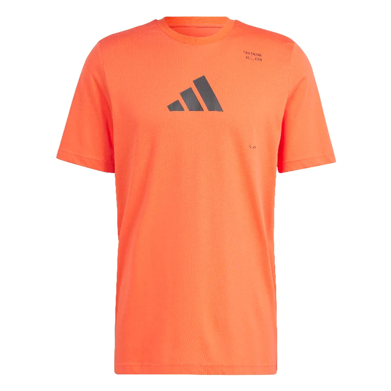 adidas Men's AEROREADY All-Gym Category Graphic Tee Unique Men's Patch