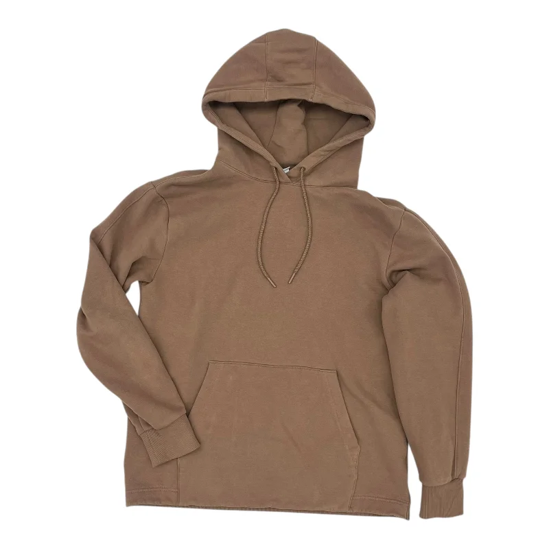 Athletic Sweatshirt Hoodie By Athleta In Brown, Size:M Athletic Men's High