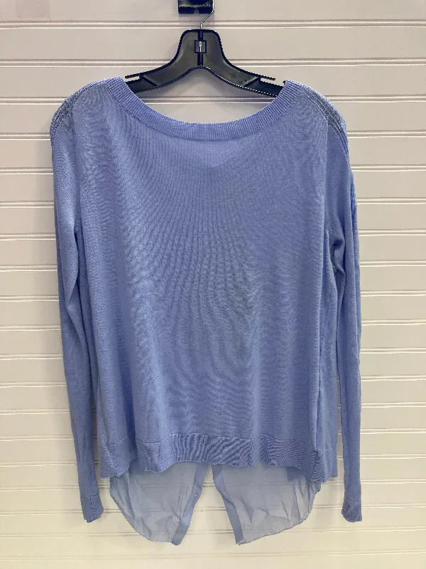 Blue Top Long Sleeve Halston Heritage, Size S Masculine Men's 