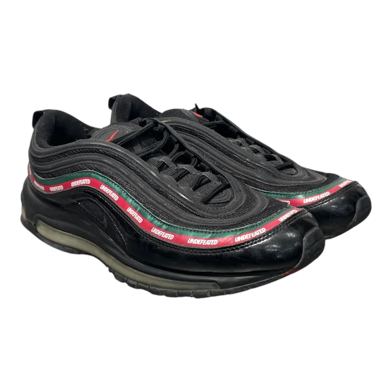 NIKE/UNDEFEATED/Low-Sneakers/US 10.5/Cotton/BLK/AIR MAX 97 Bohemian Men's Free