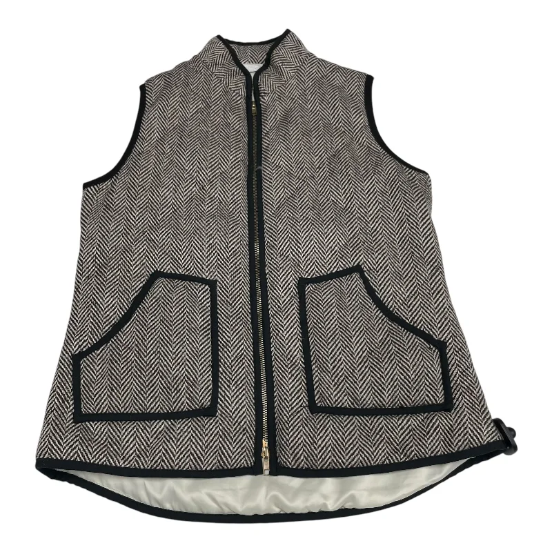 Vest Other By Clothes Mentor In Brown & Cream, Size: L Adventure