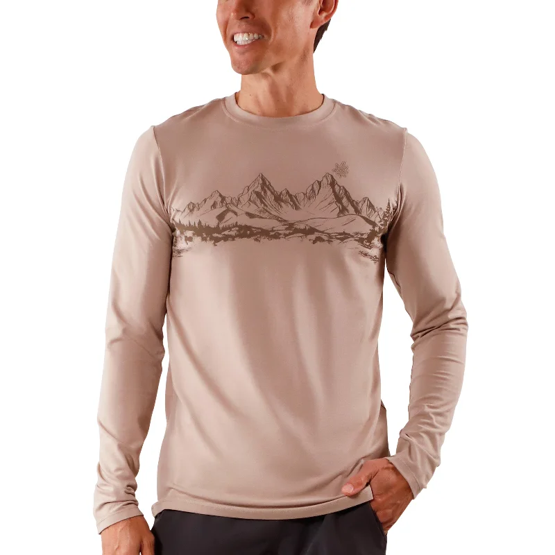 Men's Long Sleeve Everyday Tee Bohemian Men's Free