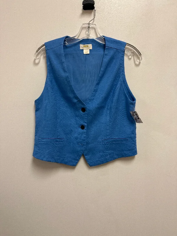 Vest Other By Maeve In Blue, Size: M Luxurious Men's High